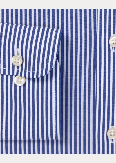 Camisa Polo Ralph Lauren Slim Fit Striped Homem 73681-MRSX